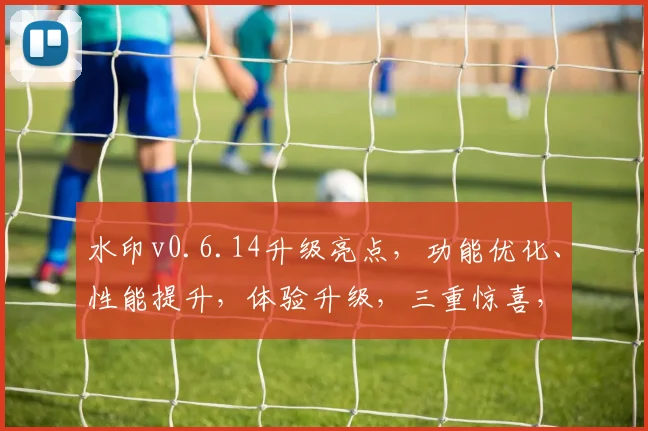水印v0.6.14升级亮点，功能优化、性能提升，体验升级，三重惊喜，不容错过